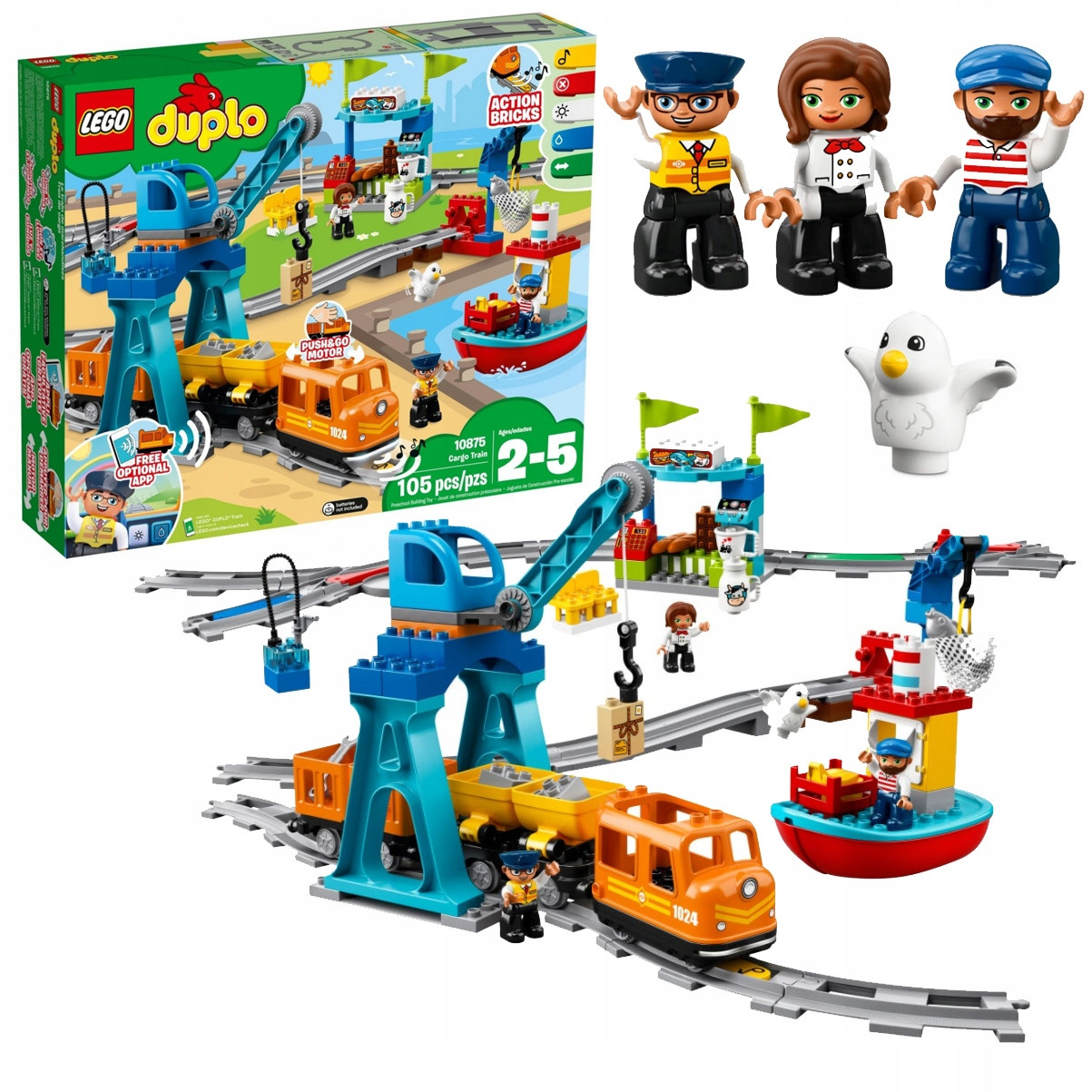 LEGO DUPLO 10875 N kladn vlak