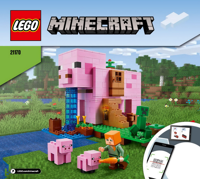 LEGO Minecraft 21170 Prasečí dům