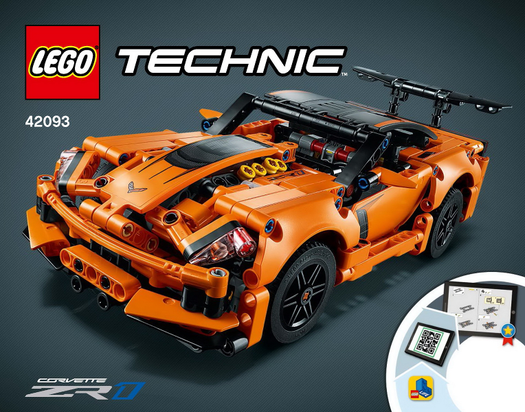 LEGO Technic 42093 Chevrolet Corvette ZR1