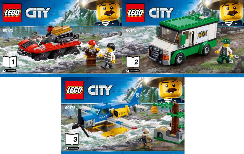 LEGO City 60175 Loupe?� na horsk?� ??ece