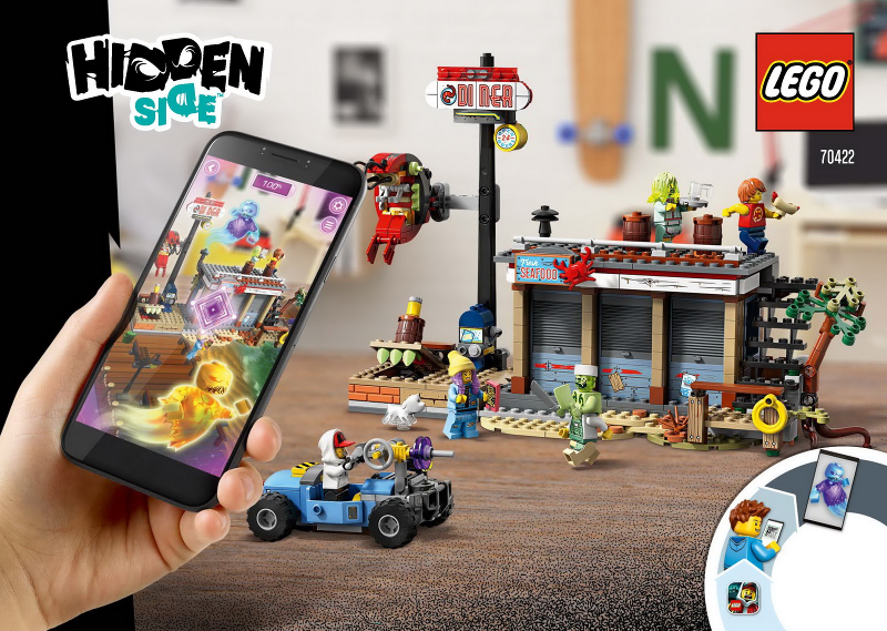 LEGO Hidden Side 70422 Útok na stánek s krevetami