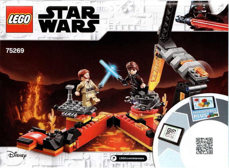 LEGO Star Wars 75269 Duel na planetě Mustafar