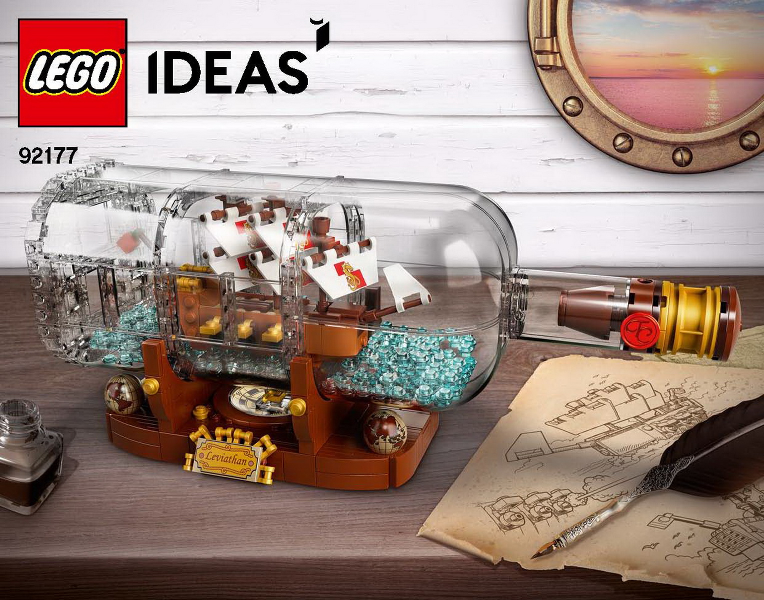 LEGO Ideas 92177 Loď v láhvi