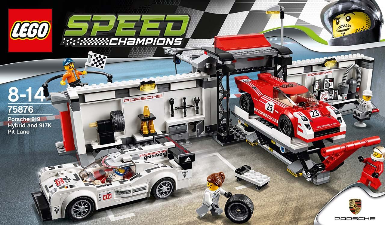 Lego Speed Champions 75876 Porsche 919 Hybrid a 917 - Hracky-kong.cz