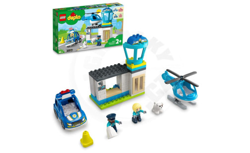 LEGO® DUPLO® 10959 Policejní stanice a vrtulník