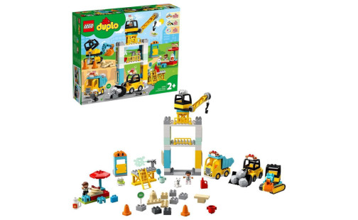 LEGO DUPLO 10933 Stavba s věžovým jeřábem