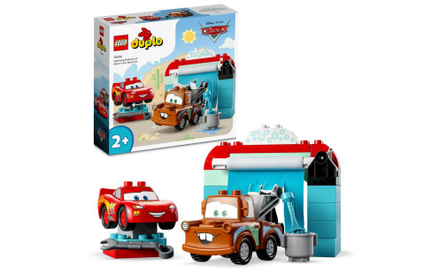 LEGO® DUPLO® Disney 10996 Na myčce s Bleskem McQueenem a Burákem