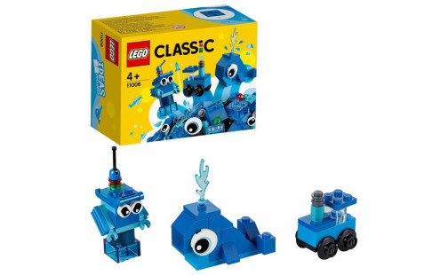 LEGO Classic 11006 Modré kreativní kostičky