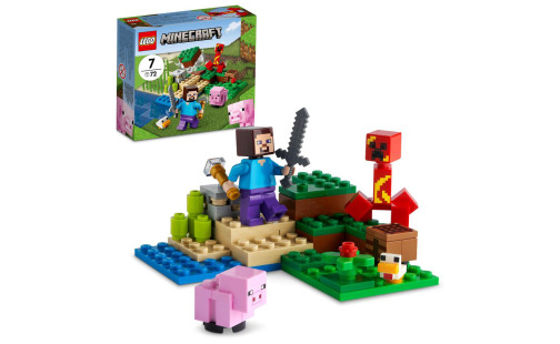 LEGOMinecraft 21177 Útok Creepera