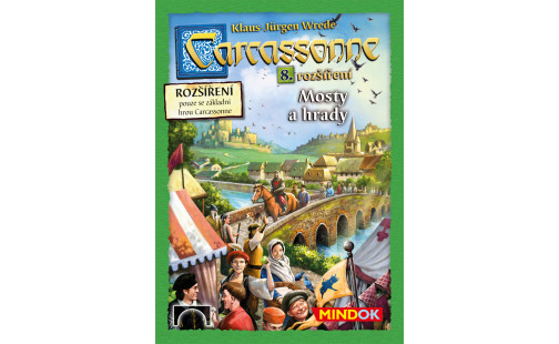 Mindok Carcassonne rozšíření 8 Mosty a hrady