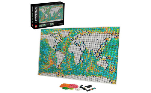 LEGO® Art 31203 Mapa světa