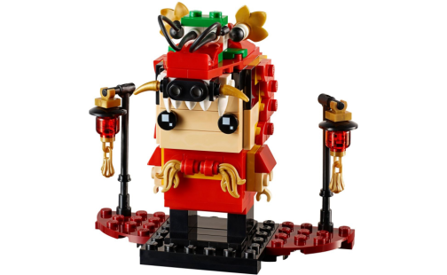 LEGO BrickHeadz 40354 Dračí tanečník - detail 