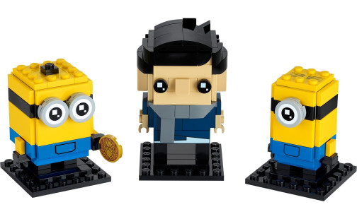 LEGO BrickHeadz 40420 Gru, Stuart a Otto