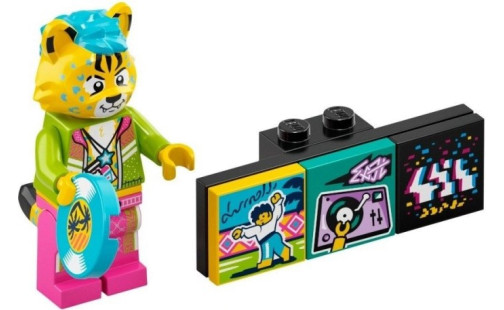 LEGO Minifigurky 43101 VIDIYO - DJ Cheetah (4.)