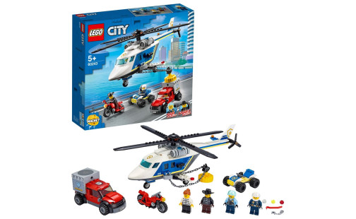 LEGO CITY 60243 Pronásledování s policejní helikoptérou