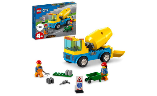 LEGO City 60325 Náklaďák s míchačkou na beton