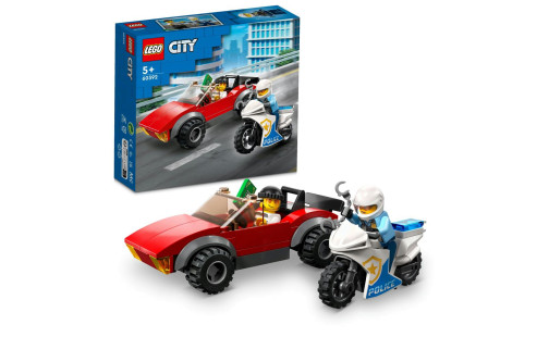 LEGO® City 60392 Honička auta s policejní motorkou