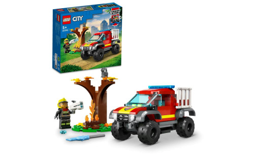 LEGO® City 60393 Hasičský tereňák 4x4