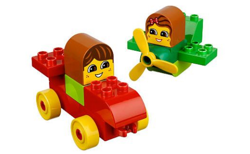 LEGO DUPLO auto a letadlo