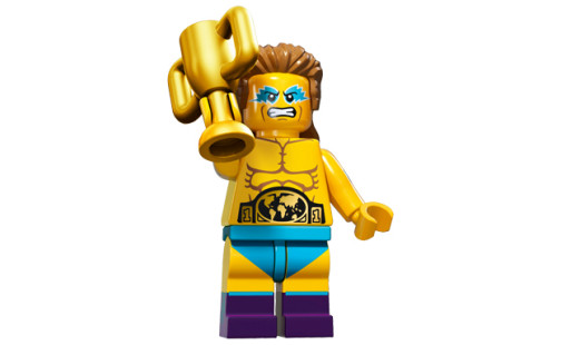LEGO 71011 Minifigurky - 15. série - 14 - Šampion ve wrestlingu