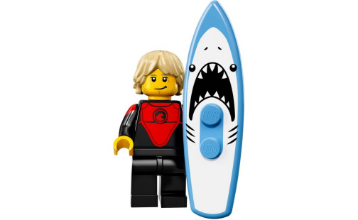 LEGO 71018 Minifigurky 17. série - 01 - Surfař