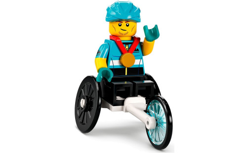 LEGO 71032 Minifigurky 22. série - 12 Handicapovaný závodník