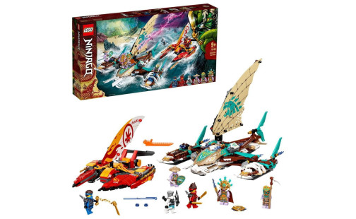 LEGO Ninjago 71748 Souboj katamaránů na moři