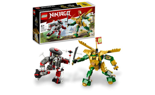 LEGO® NINJAGO® 71781 Lloyd a bitva robotů EVO