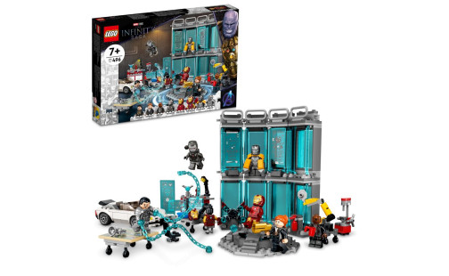 LEGO Marvel 76216 Zbrojnice Iron Mana