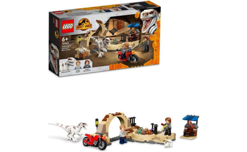 LEGO Jurassic World 76945 Atrociraptor: honička na motorce