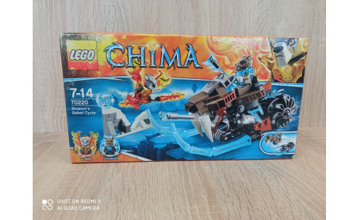 LEGO Chima 70220 - Strainorova šavlová motorka ( poškozený obal)