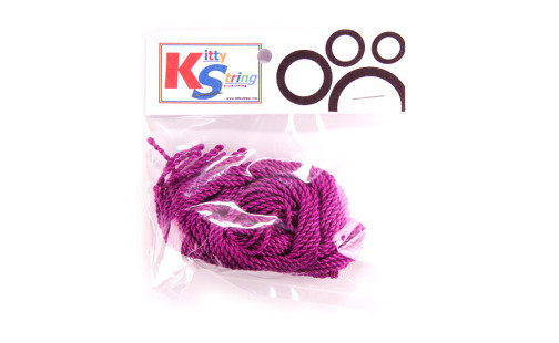 YoYo Kitty String provázky - 10 ks - Fialové