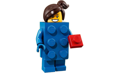 Lego 71021 Minifigurky 18. série - 3 - Kostým Modrá kostka
