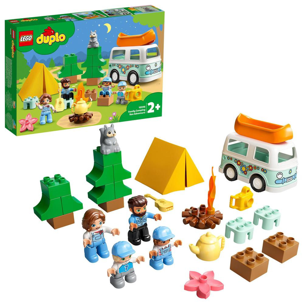 LEGO® DUPLO® 10946 Dobrodružství v rodinném karavanu