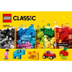 Lego CLASSIC 10713 Kreativní kufřík - balení 