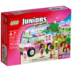 Lego Juniors 10727 Emma a zmrzlinářská dodávka - balení 
