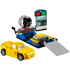 Lego Juniors 10731 Závodní simulátor Cruz Ramirezové - detail 