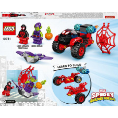 LEGO Marvel 10781 Miles Morales: SpiderMan a jeho techno tříkolka
