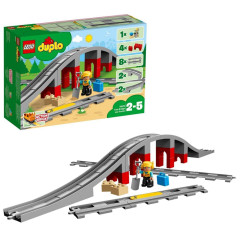 LEGO DUPLO 10872 Doplňky k vláčku most a koleje