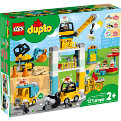 LEGO DUPLO 10933 Stavba s věžovým jeřábem