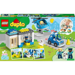 LEGO® DUPLO® 10959 Policejní stanice a vrtulník