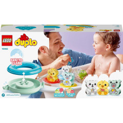 LEGO DUPLO 10965 Legrace ve vaně: Plovoucí vláček se zvířátky