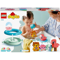 LEGO DUPLO 10966 Legrace ve vaně: Plovoucí ostrov se zvířátky