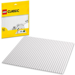 LEGO Classic 11026 Bílá podložka na stavění (25 x 25 cm)