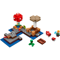Lego Minecraft 21129 Ostrov hub - detail