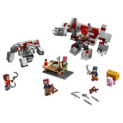 LEGO Minecraft 21163 Bitva o rudit