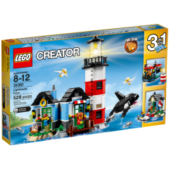 Lego Creator 31051 Maják na ostrově - balení