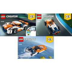 Lego Creator 31089 Závodní model Sunset