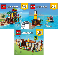 LEGO Creator 31118 Surfařský dům na pláži