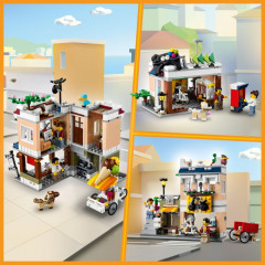 LEGO  Creator 31131 Bistro s nudlemi v centru města